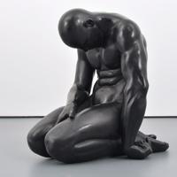 Large Eric Goulder Bronze Sculpture, Nude Male Figure - Sold for $29,440 on 02-17-2024 (Lot 21).jpg